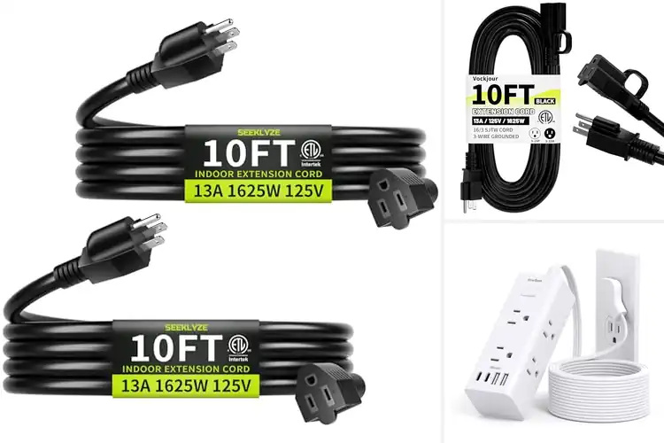Detailed view of 10 Best 10 Foot Extension Cords: Safe & Reliable Picks