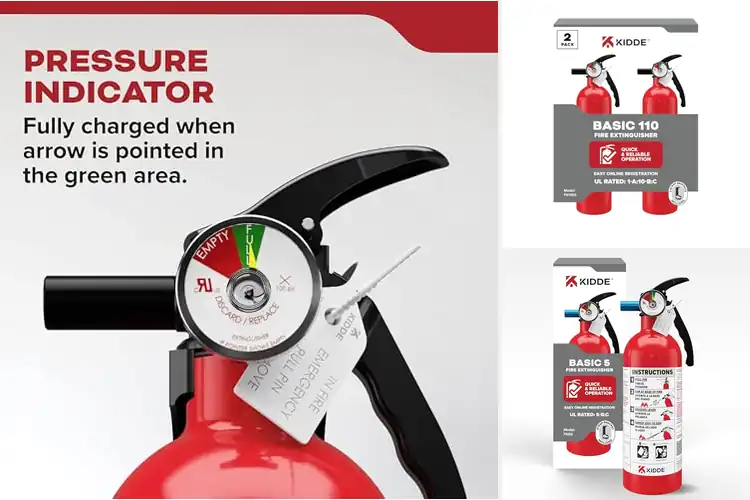 Detailed view of 10 Best 12-Year Service-Free Fire Extinguishers for Home
