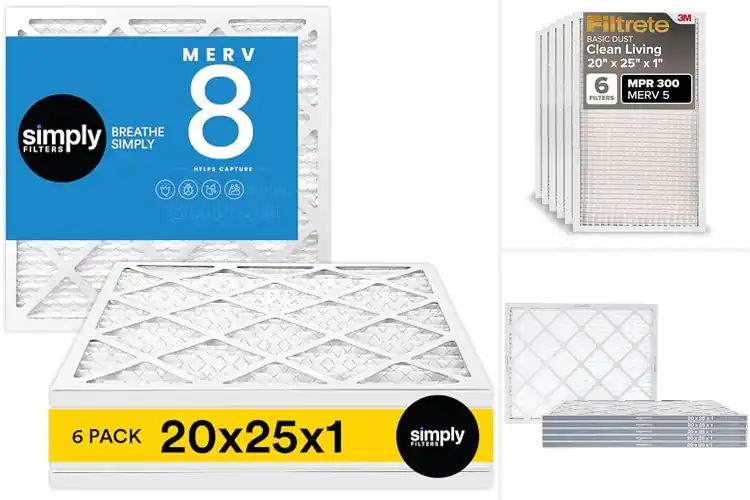 Detailed view of 10 Best 20x25x1 Air Filters: Expert-Tested for Clean Air
