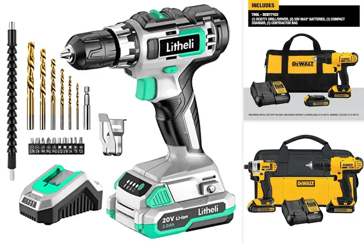 Detailed view of 10 Best Battery Drills for Effortless DIY Projects
