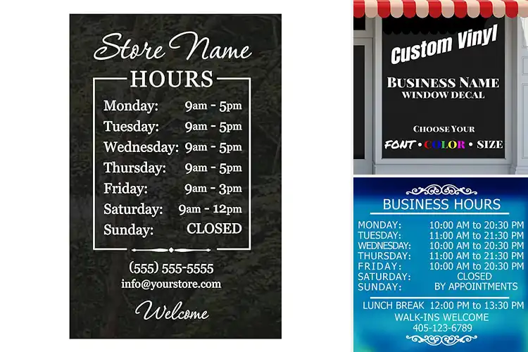 Detailed view of 10 Best Business Decals: Elevate Your Shop’s Appeal