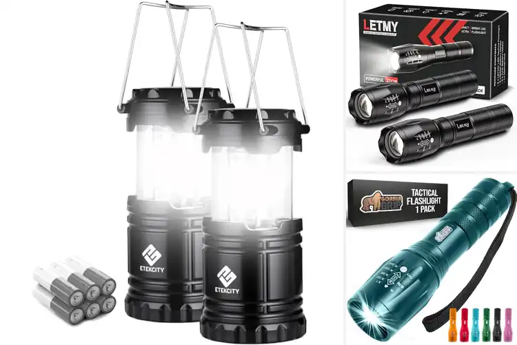 Detailed view of 10 Best Camping Flashlights: Shine Brighter