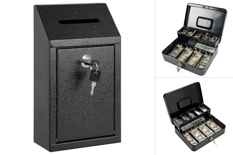 Detailed view of 10 Best Cash Deposit Boxes: Secure Your Money Safely