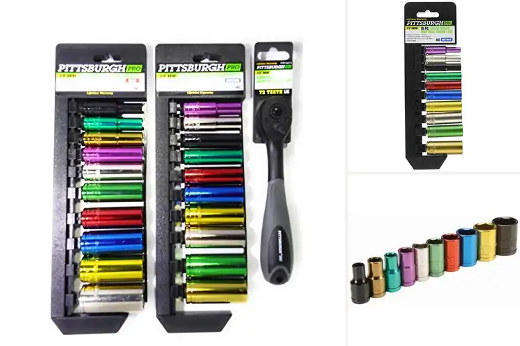 Detailed view of 10 Best Color-Coded Socket Sets for Effortless Efficiency