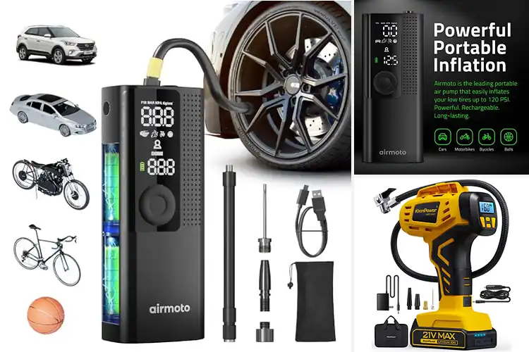Detailed view of 10 Best Cordless Tire Inflators for Fast, Easy Use