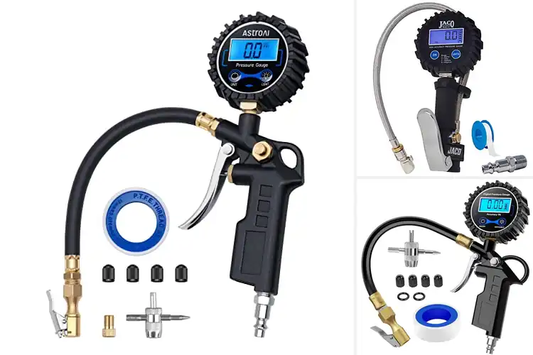 Detailed view of 10 Best Digital Tire Inflators for Quick Road Safety