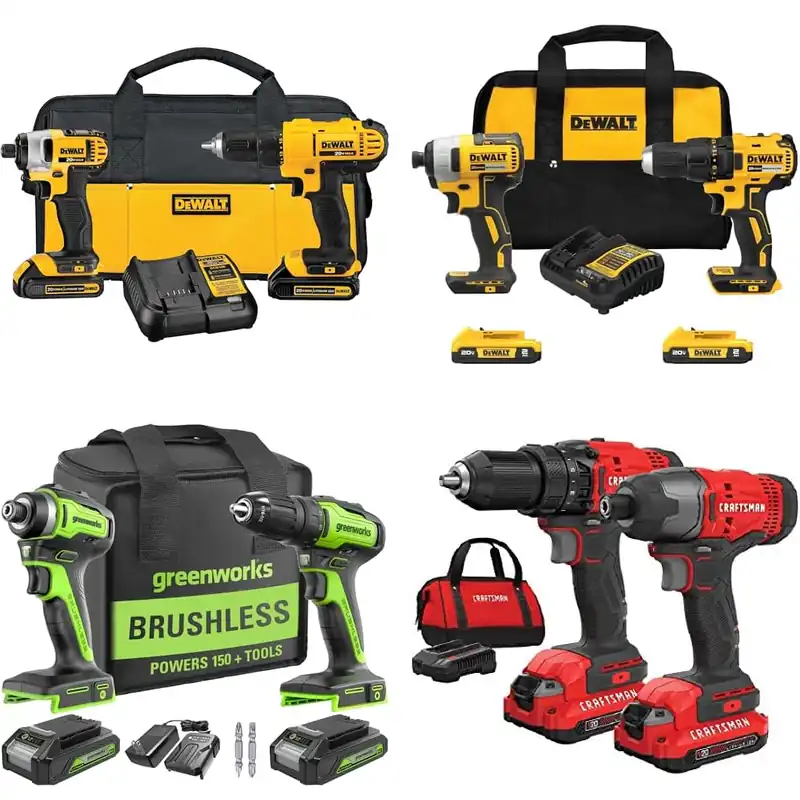 10 Best Drill and Impact Driver Sets for Effortless DIY