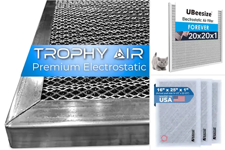 Detailed view of 10 Best Electrostatic Air Filters: Breathe Easier