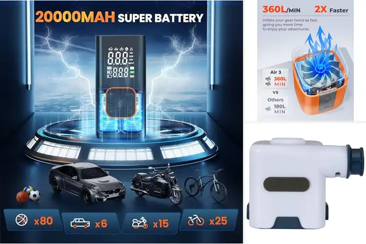 Detailed view of 10 Best Fast Inflation Devices: Fix Flats in Seconds