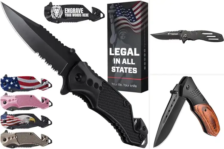 Detailed view of 10 Best Foldable Knives for Ultimate Adventure Gear