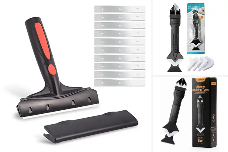 Detailed view of 10 Best Glass Glue Angle Scrapers for Perfect Seals