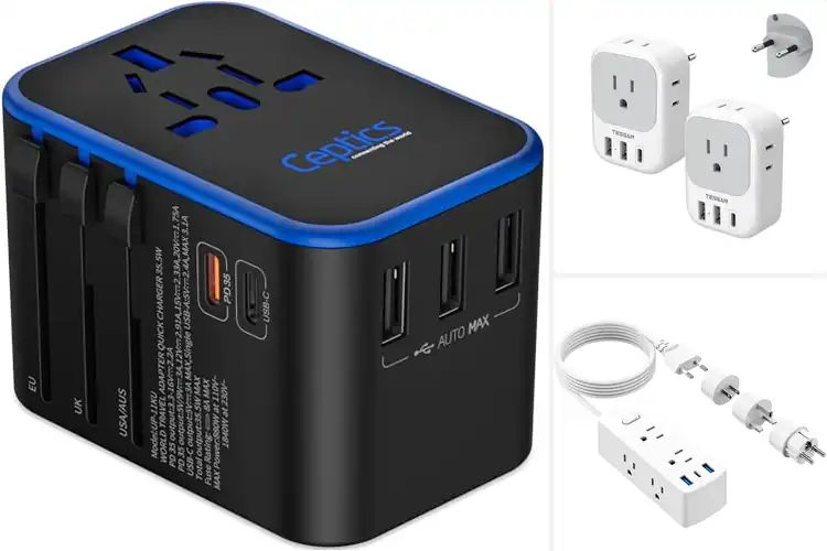 Detailed view of 10 Best International Power Adapters for Global Journeys