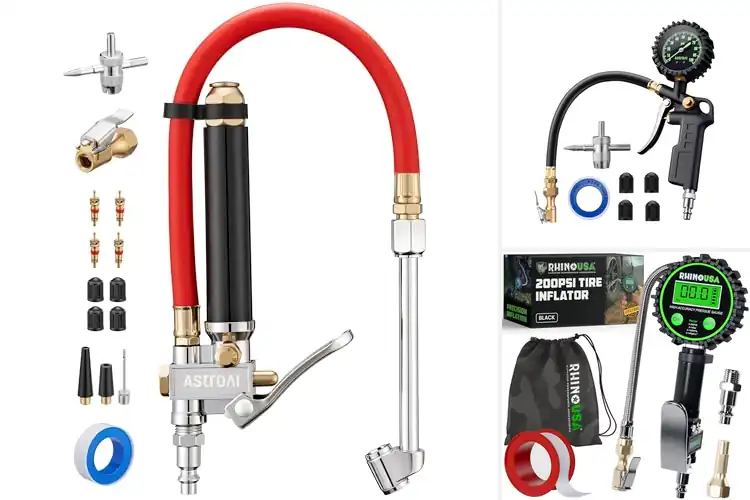Detailed view of 10 Best Job Site Tire Inflators for Fast, Reliable Inflation
