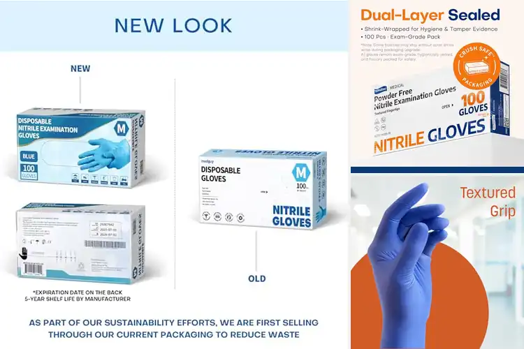 Detailed view of 10 Best Latex-Free Gloves: Comfort for Sensitive Skin