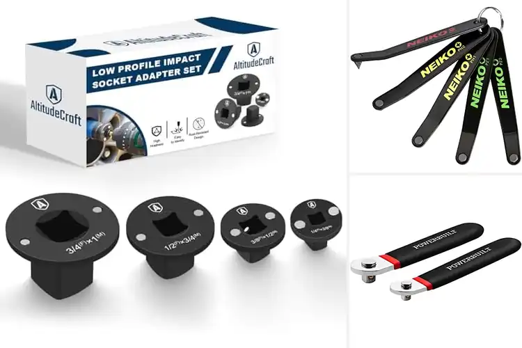 Detailed view of Top 10 Low Profile Tools for Tight Spaces and Repairs