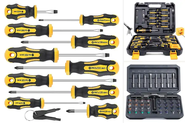 Detailed view of 10 Best Magnetic Screwdriver Sets for Easy Repairs