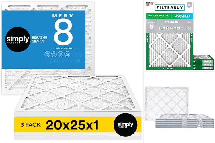 Detailed view of 10 Best MERV 8 Replacement Filters 20x25x1 – Cleaner Air