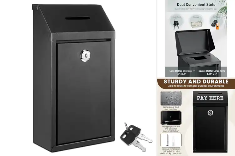 Detailed view of 10 Best Metal Collection Boxes: Secure Your Valuables