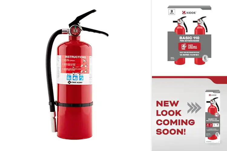 Detailed view of 10 Best Multi-Purpose Fire Extinguishers: Tested & Safe