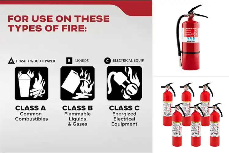 Detailed view of 10 Best Multipurpose Fire Extinguishers for Home Safety