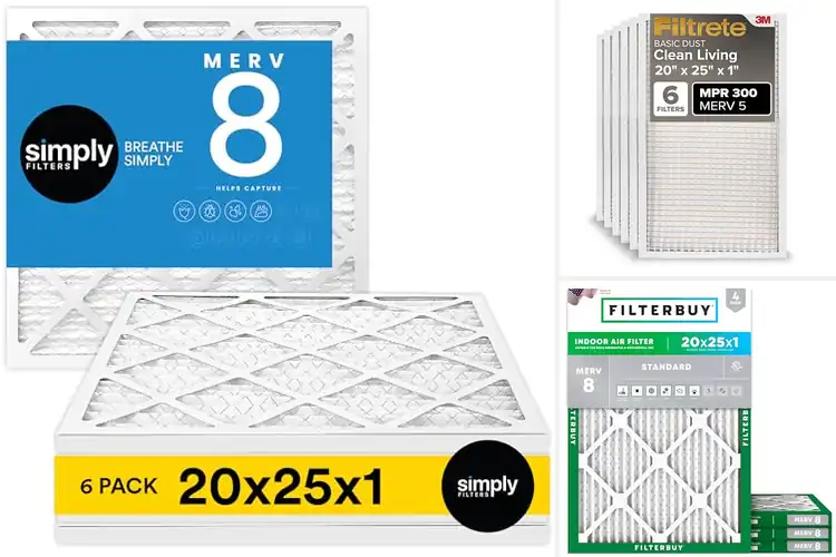 Detailed view of 10 Best Pleated Air Filters 20x25x1 for Cleaner, Healthier Air
