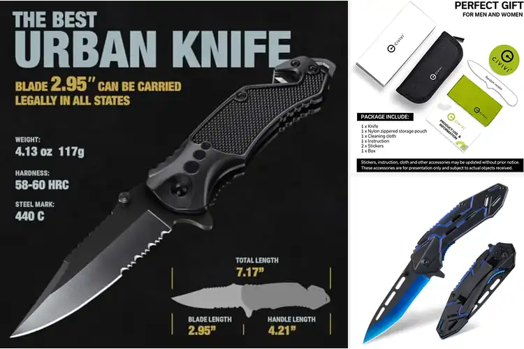 Detailed view of 10 Best Pocket Knives: Top EDC Picks