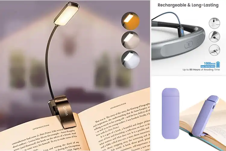 Detailed view of 10 Best Portable Book Lights for Easy Night Reading