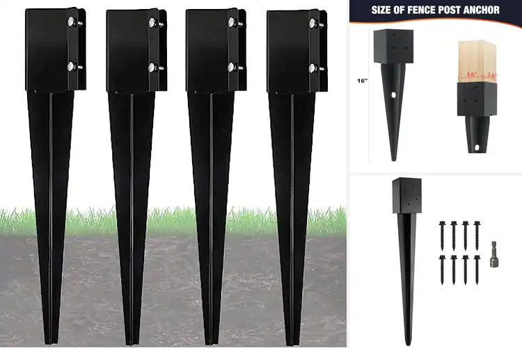 Detailed view of 10 Best Powder-Coated Posts for Durable Fencing
