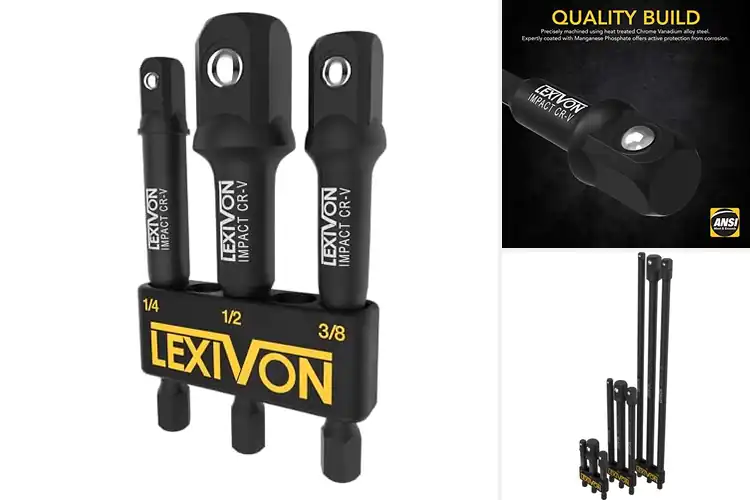 Detailed view of 10 Best Power Drill Extension Sets for Tight Spaces