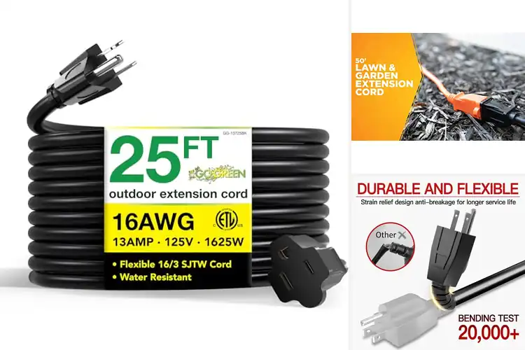 Detailed view of 10 Best Power Extension Cords for Tools: Power Up Your Projects