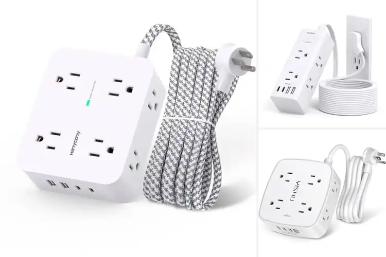Detailed view of 10 Best Power Extensions That End Tangled Cord Chaos