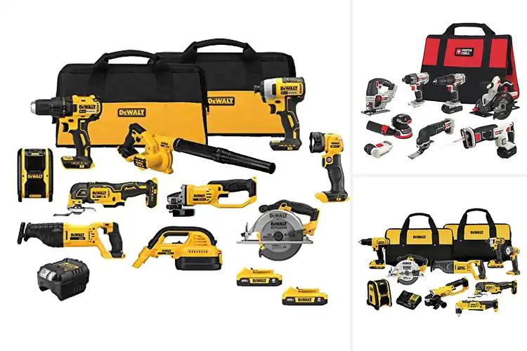 Detailed view of 10 Best Power Tool Sets: Top Picks for Deck and Cabinet Builds