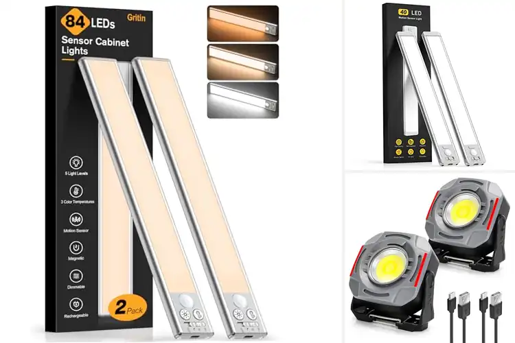 Detailed view of 10 Best Rechargeable Lights to Brighten Your Space