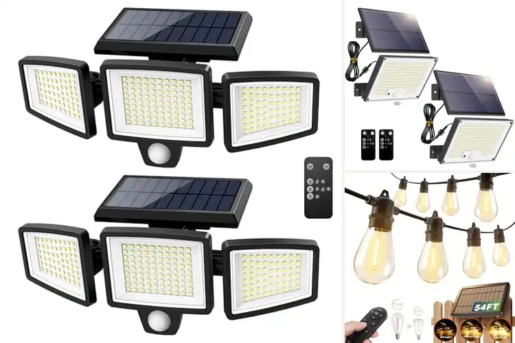 Detailed view of Best Remote Control Solar Lights: Illuminate Your Nights