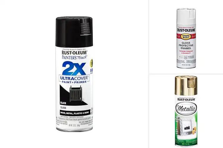 Detailed view of 10 Best Spray Paints For Metal: Shine On