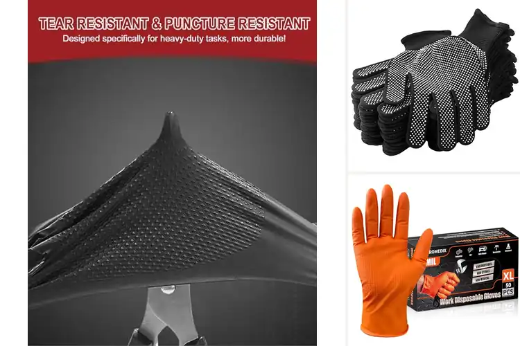 Detailed view of 10 Best Textured Gloves for Superior Grip
