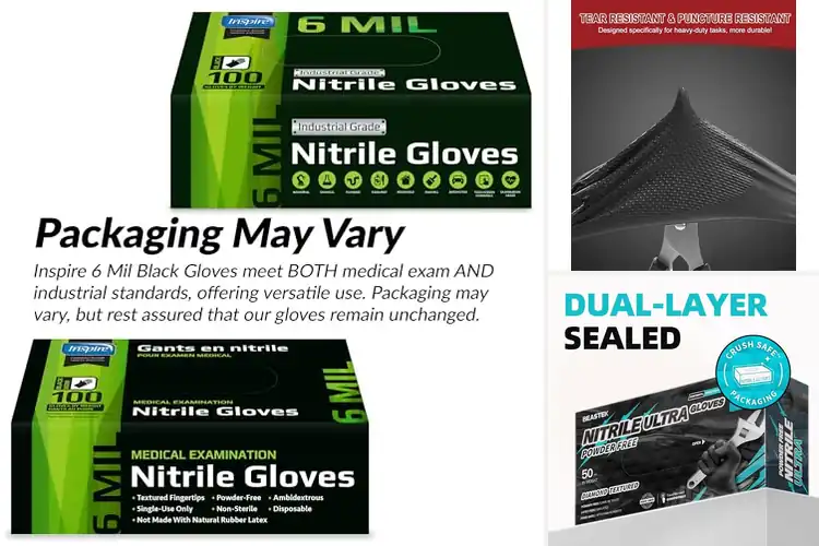 Detailed view of 10 Best Thick Nitrile Gloves: User-Tested Protection