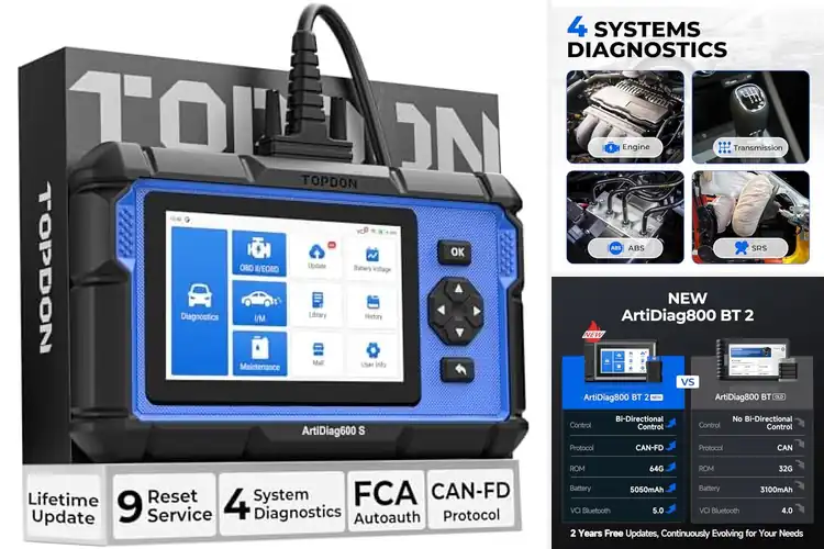 Detailed view of 10 Best TPMS Diagnostic Tools for Safer Driving