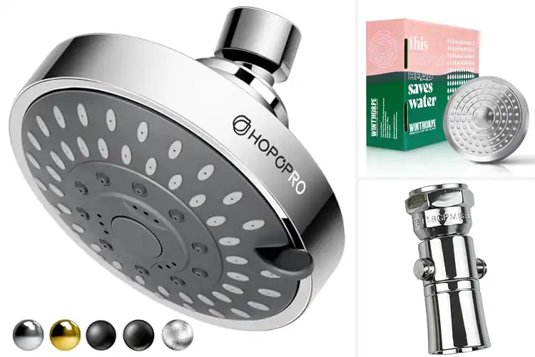 Detailed view of 10 Best Water Saving Shower Head: Cut Bills, Keep Power