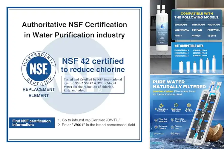 Detailed view of 10 Best Whirlpool Compatible Filters for Crystal Clear Ice